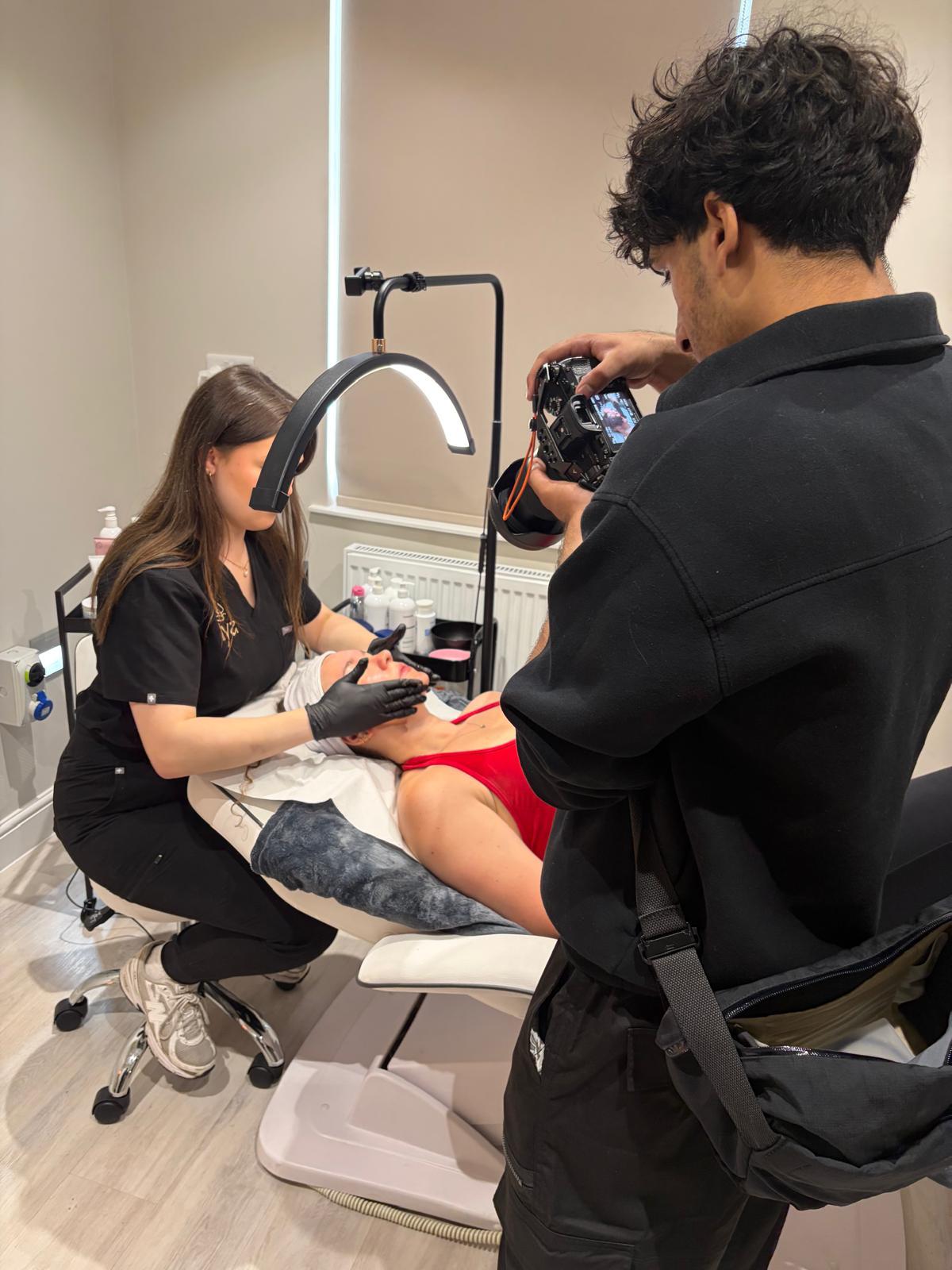 ignite webs In-Clinic Content Shoot - Professional Camera Crew
