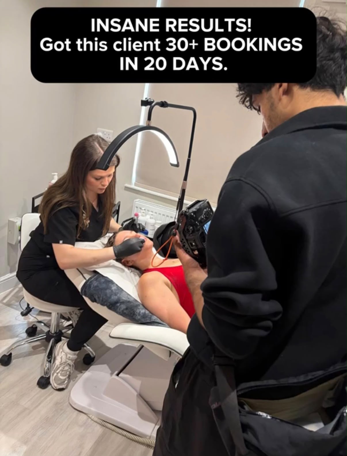 ignite webs Client Results - 30+ Bookings in 20 Days Clinic Shoot
