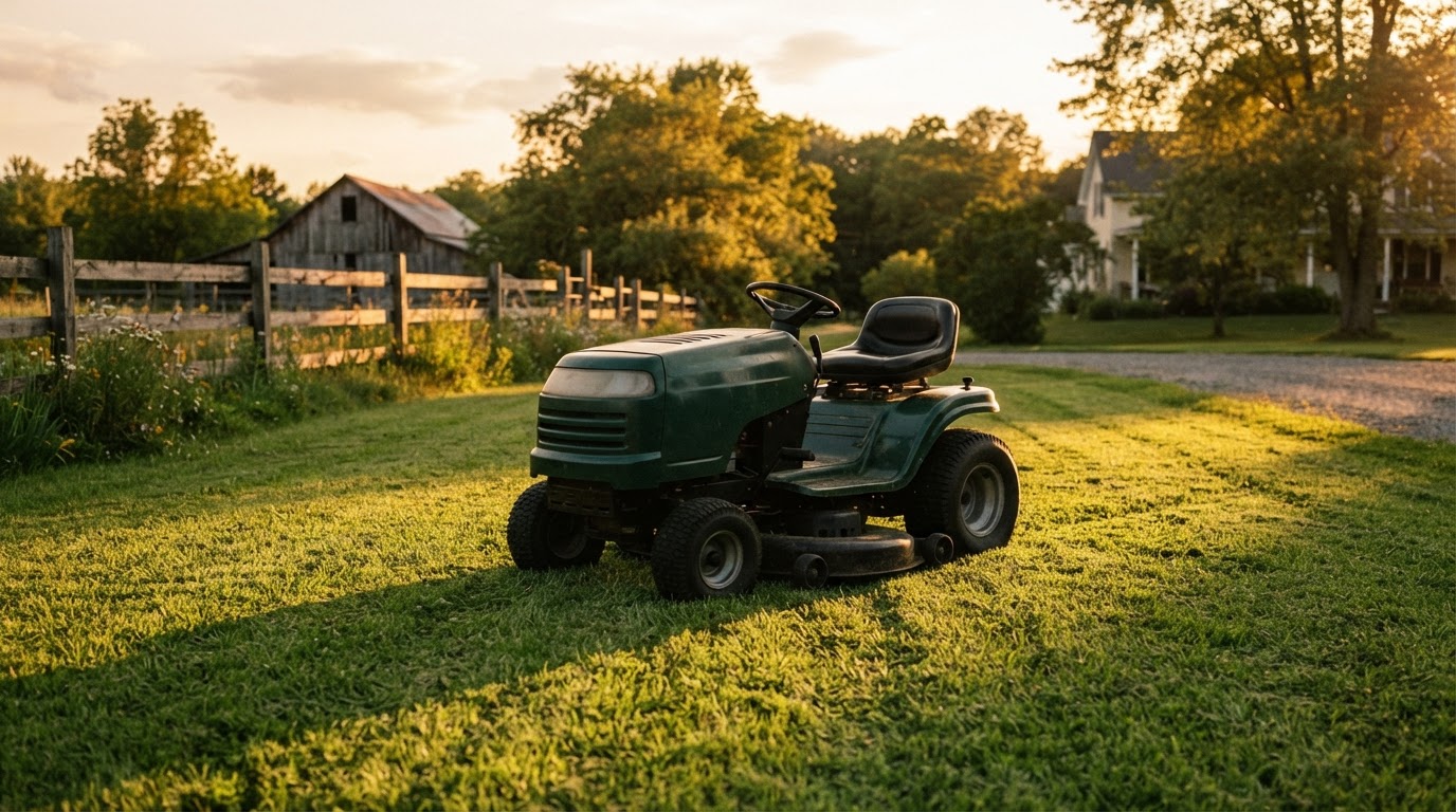 Zero-turn riding mower for yard maintenance in Culpeper, Virginia