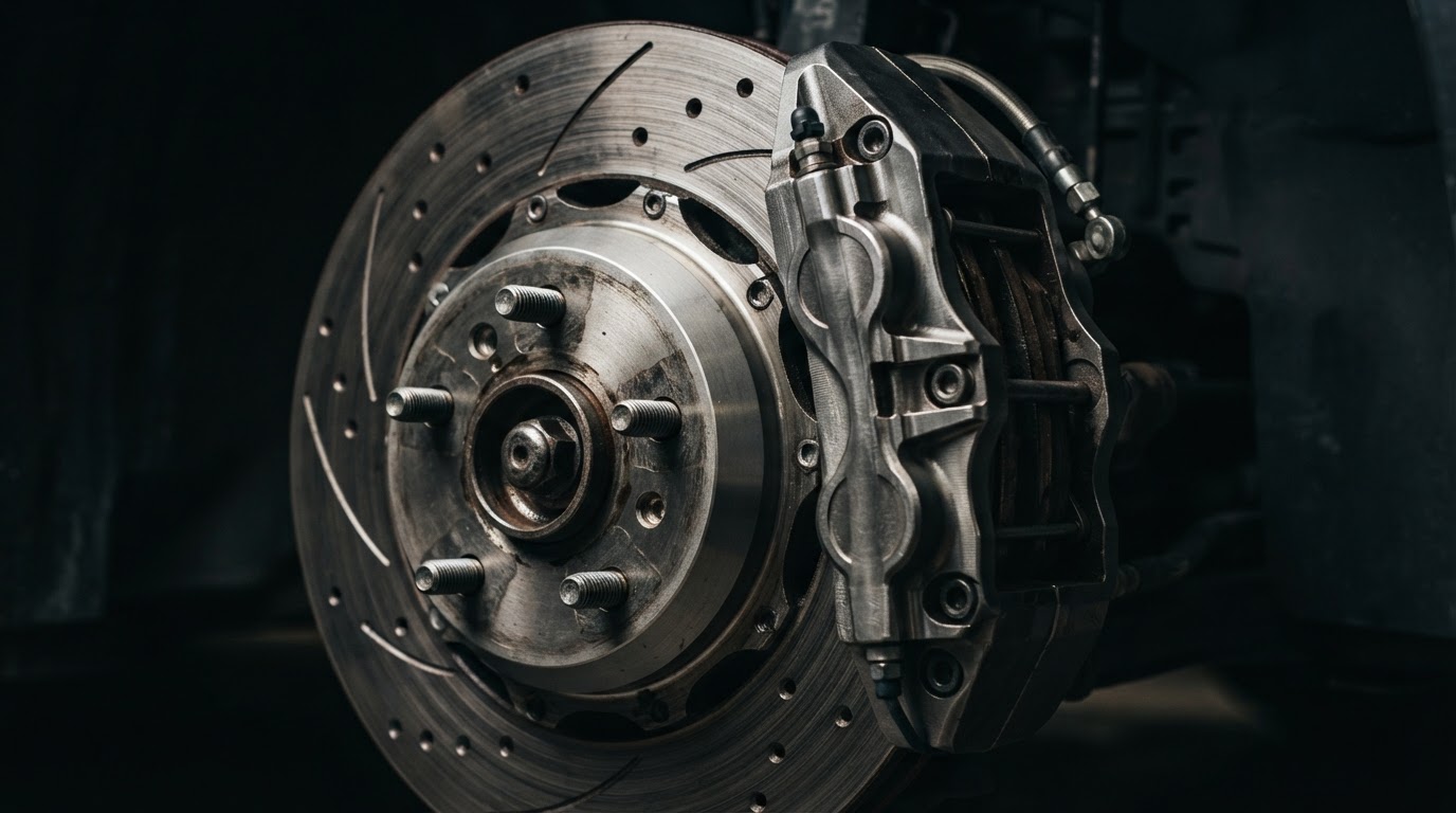 Disc brake rotor and caliper assembly for a vehicle in Culpeper, Virginia
