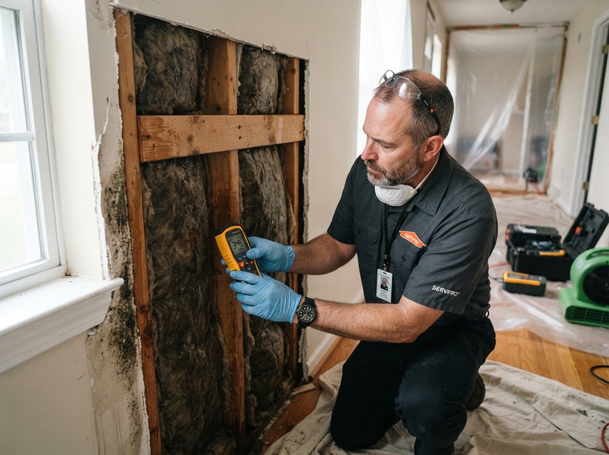 Mold and moisture inspection near Seneca