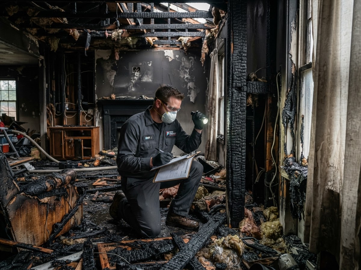 Fire damage restoration service in Seneca SC