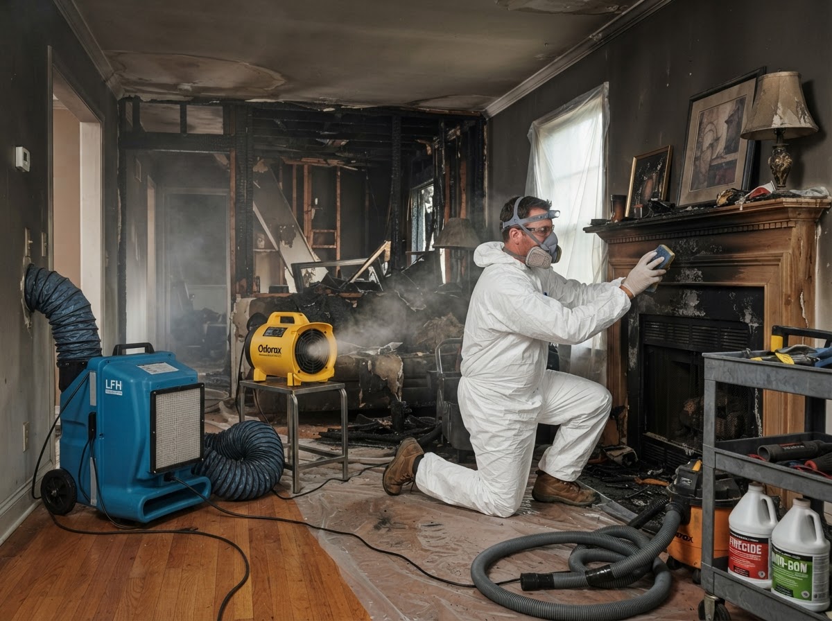 Smoke odor removal and fire deodorization near Seneca SC