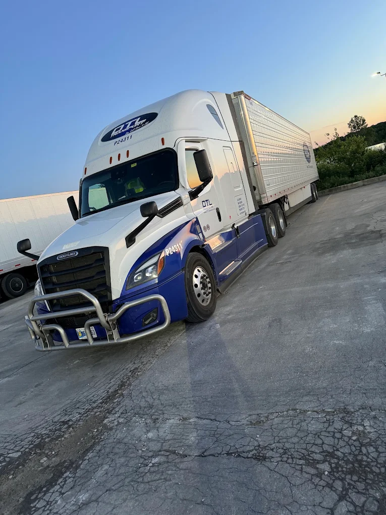 DTL Freightliner Cascadia Unit #P24311 at Staging Rest
