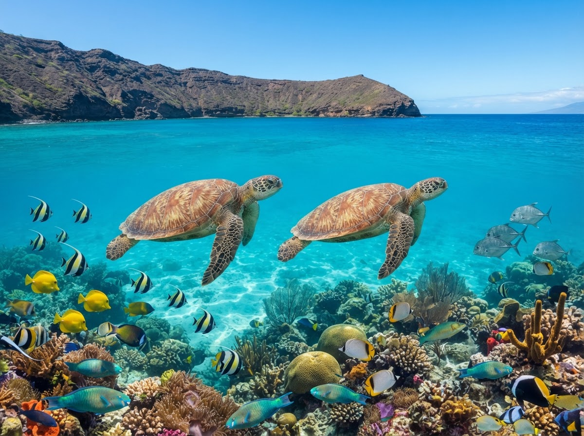 Molokini Crater Marine Reef