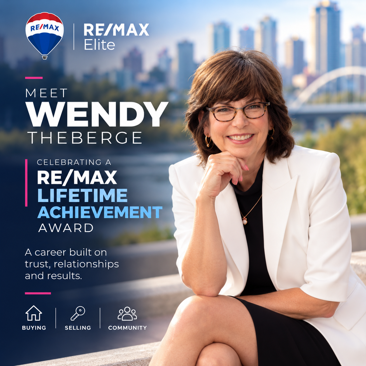 Wendy Theberge - Celebrating a RE/MAX Lifetime Achievement Award