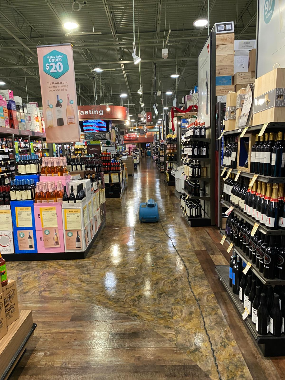 Commercial Flooring project in The Woodlands