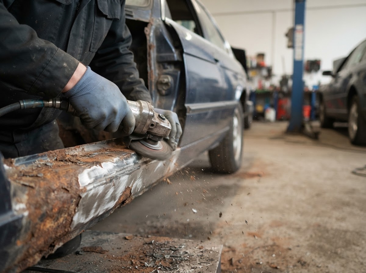 Rust Repair at Gurden's Body Shop, Cadillac, MI