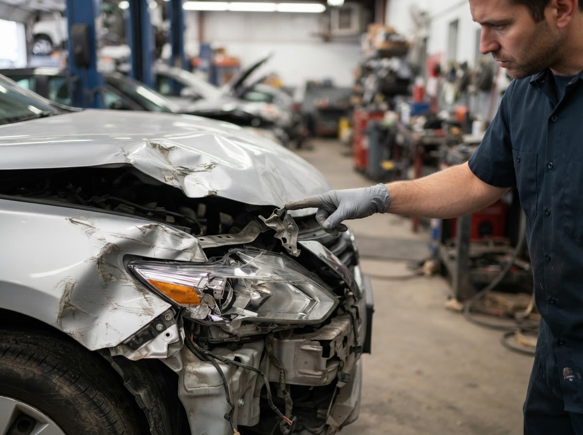 Collision Repair at Gurden's Body Shop, Cadillac, MI