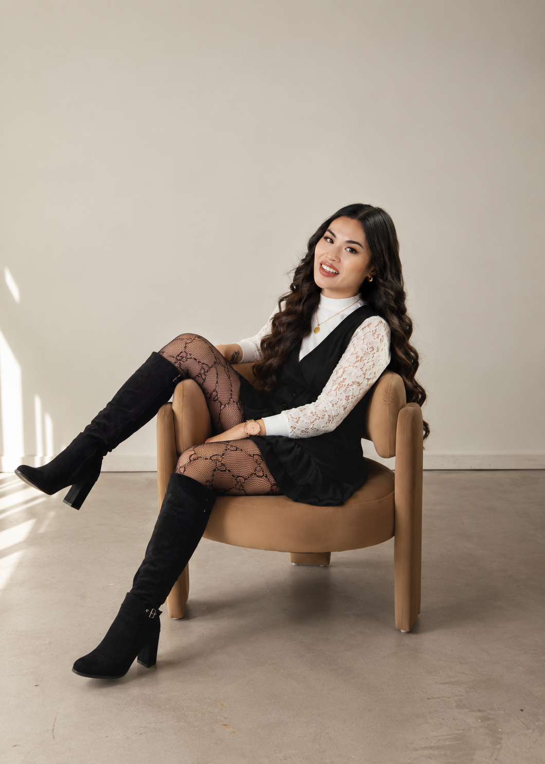 Deana Lee — esthetician and owner of Luxe Panda Beauty, a facial and skin barrier clinic in Southwest Edmonton
