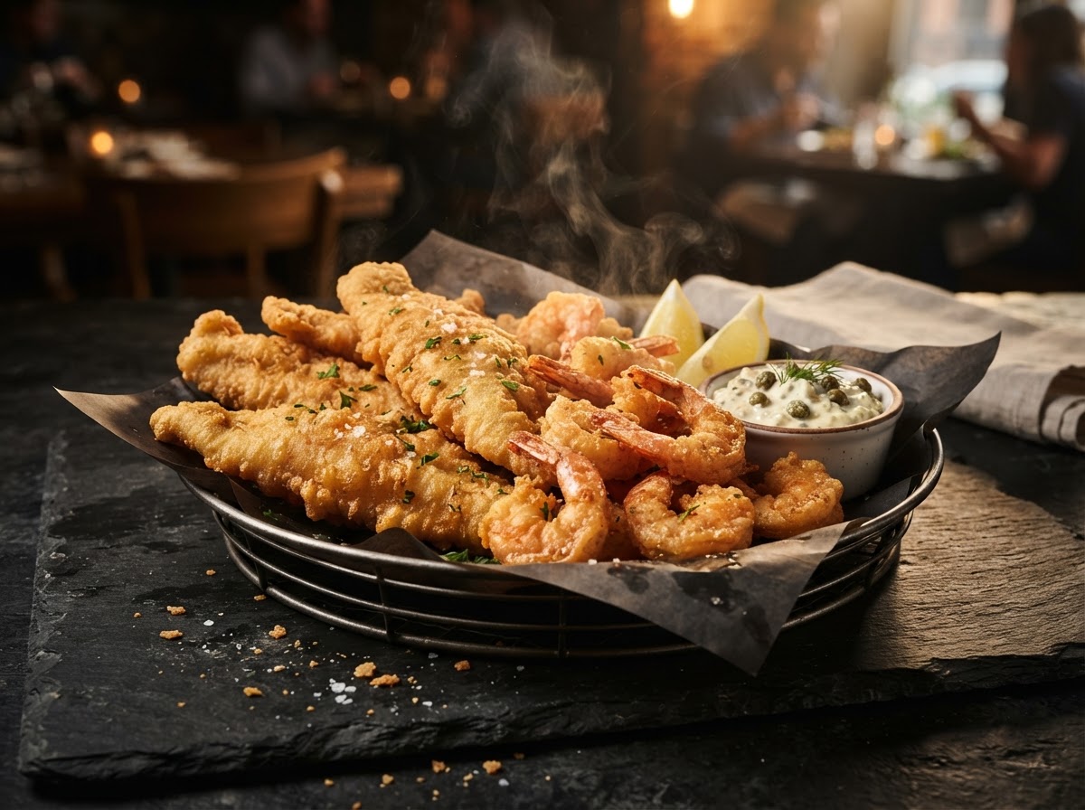 Fried Fish & Shrimp at Killa's Kitchen