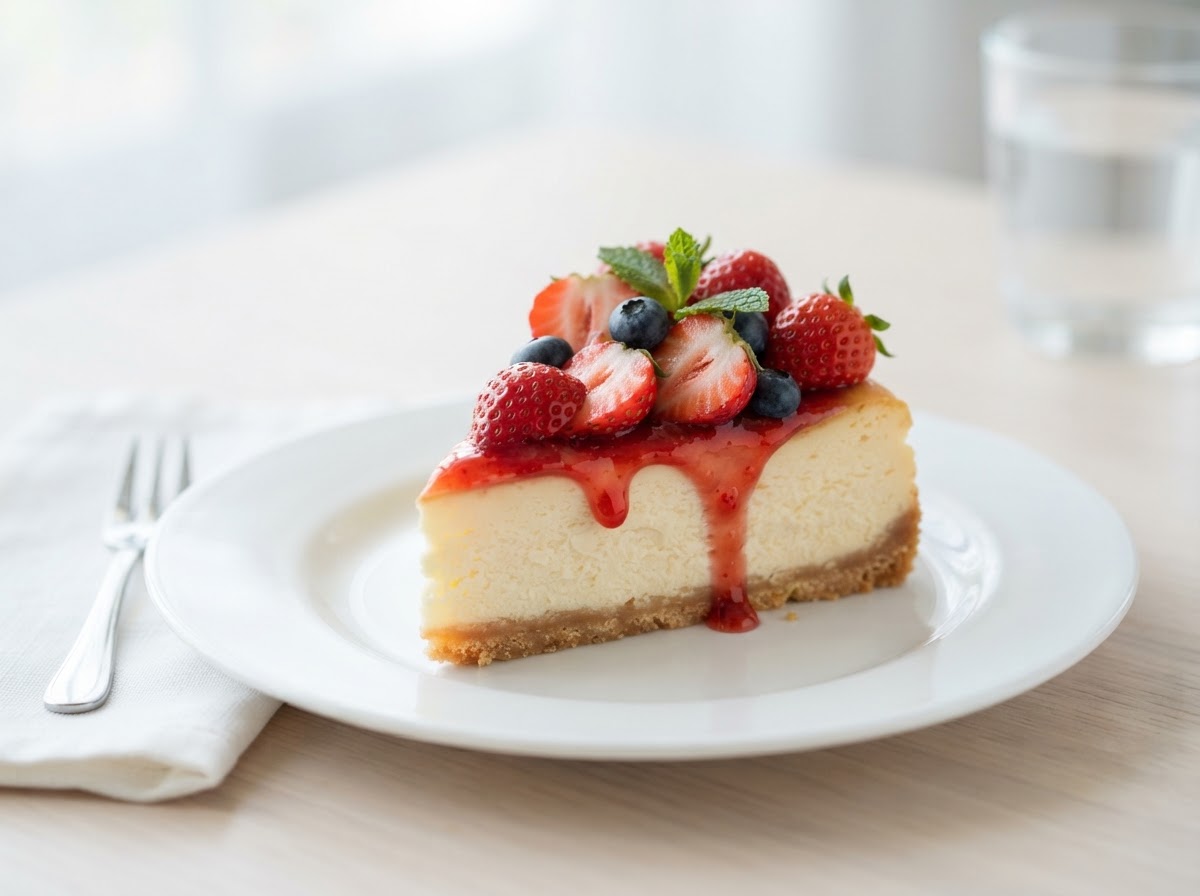Strawberry Cheesecake from Bàng Bàng Chicken St. Peters — Sides, Snacks & Desserts