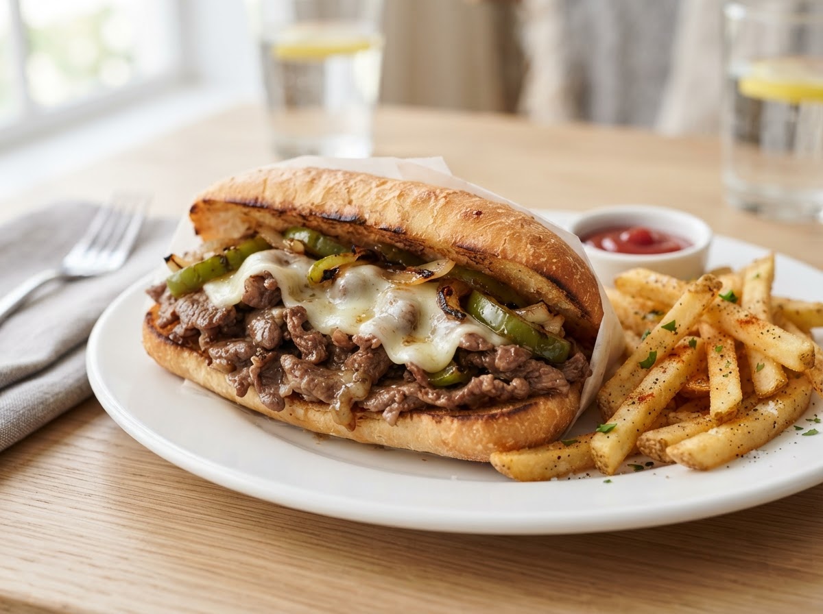 Loaded Philly Cheesesteak