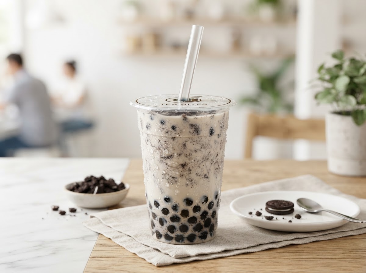 Oreo Boba Milk Tea from Bàng Bàng Chicken St. Peters — Boba & Fruit Teas