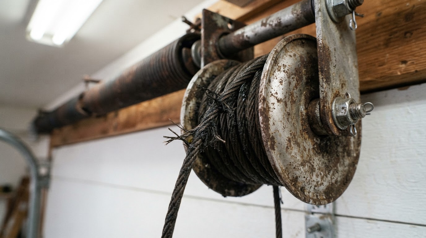 Garage Door Cable Replacement in Aurora, IL