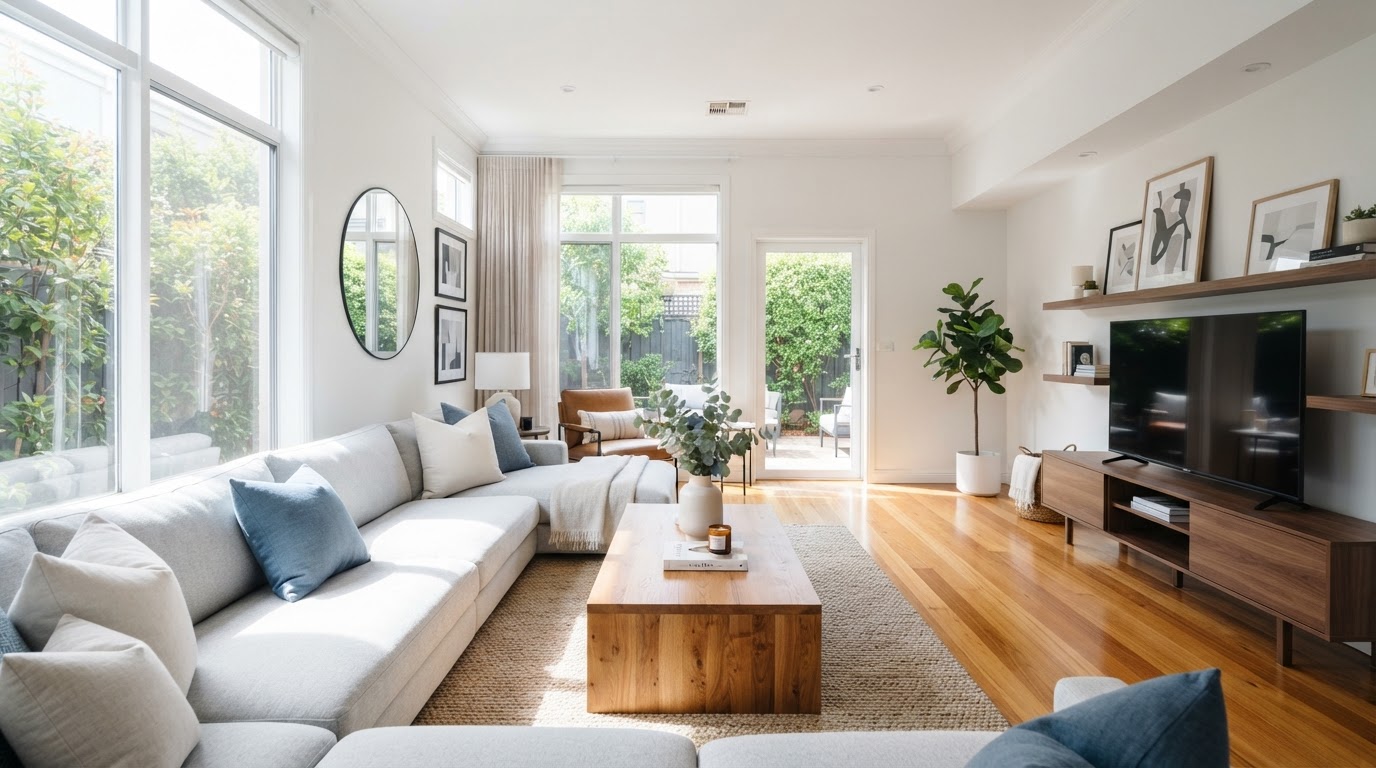 Spotless cleaned home by Lagares Cleaning in Peabody, MA