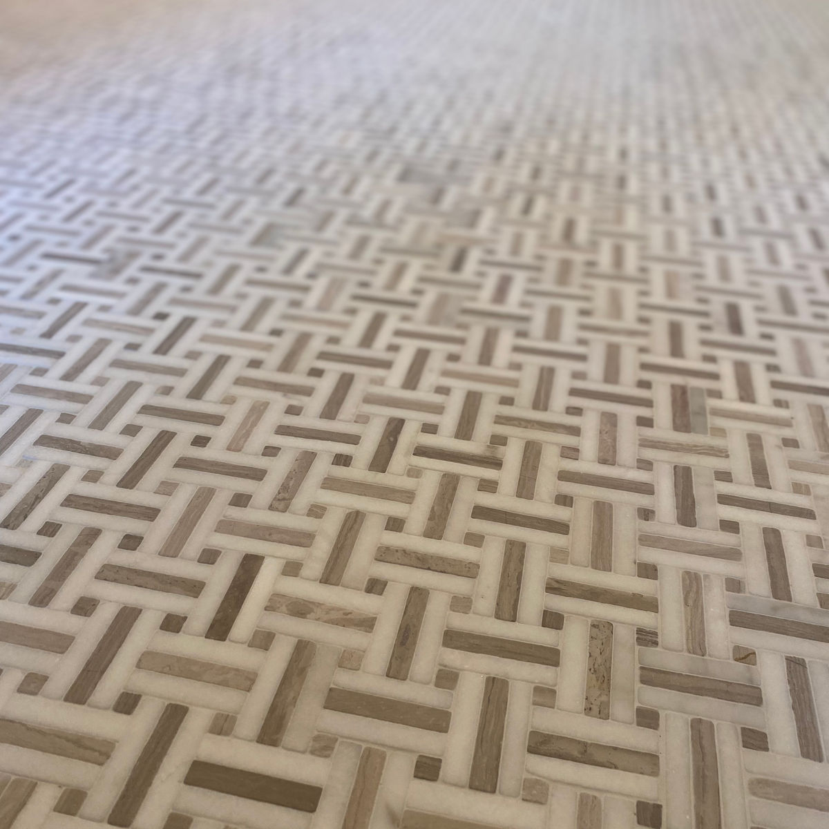 Custom shower and bath tile