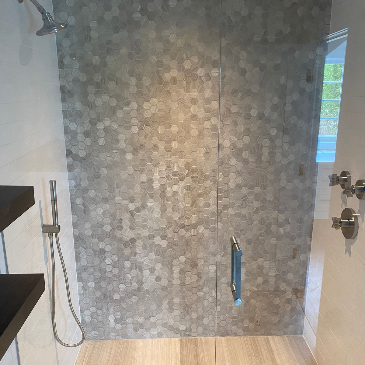 Custom shower and bath tile