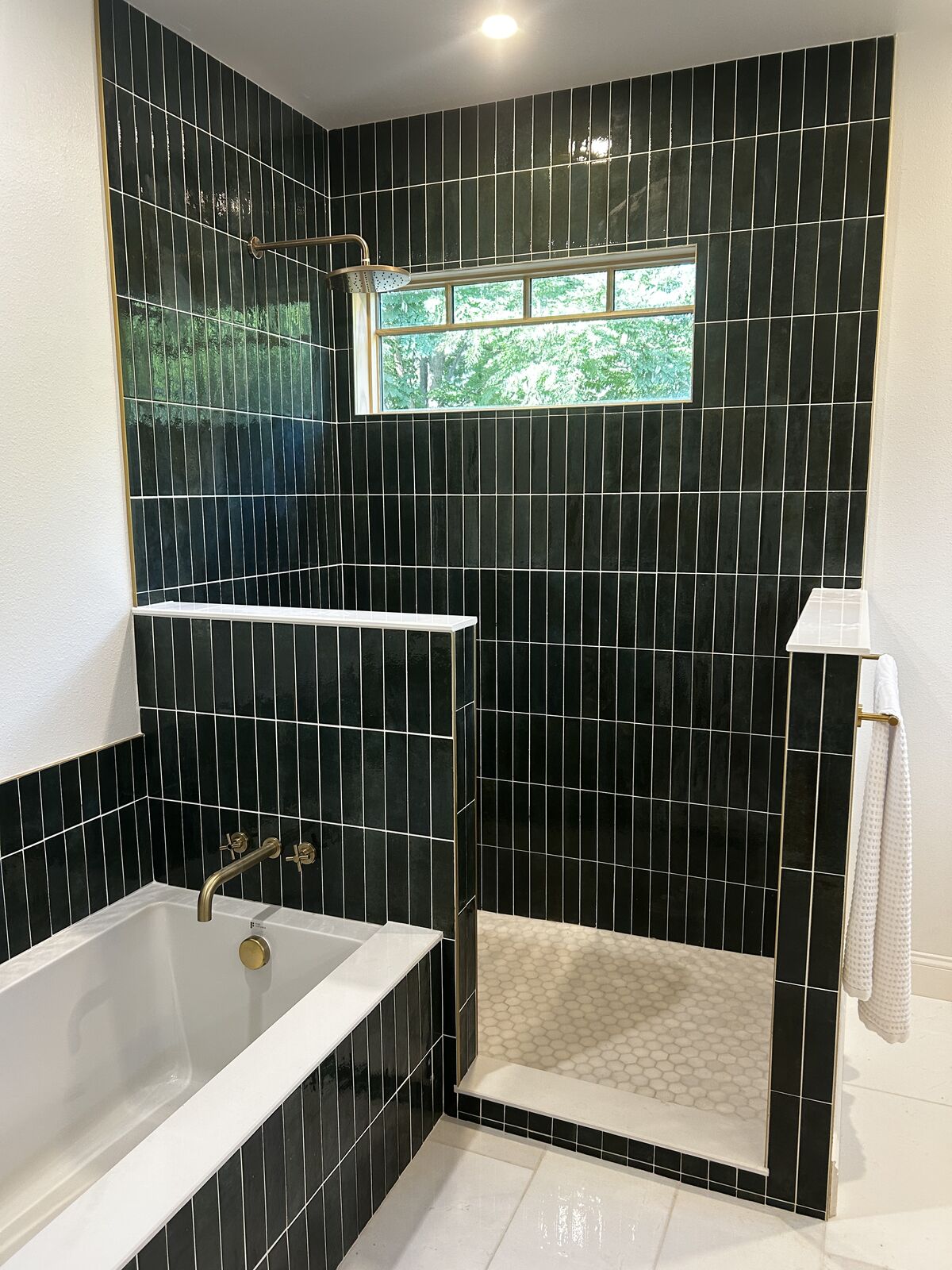 Custom shower and bath tile
