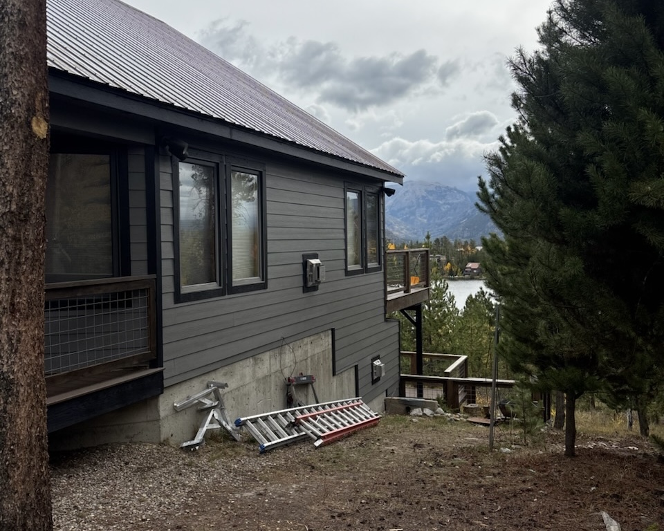 Mountain Siding & Deck Renovation — after