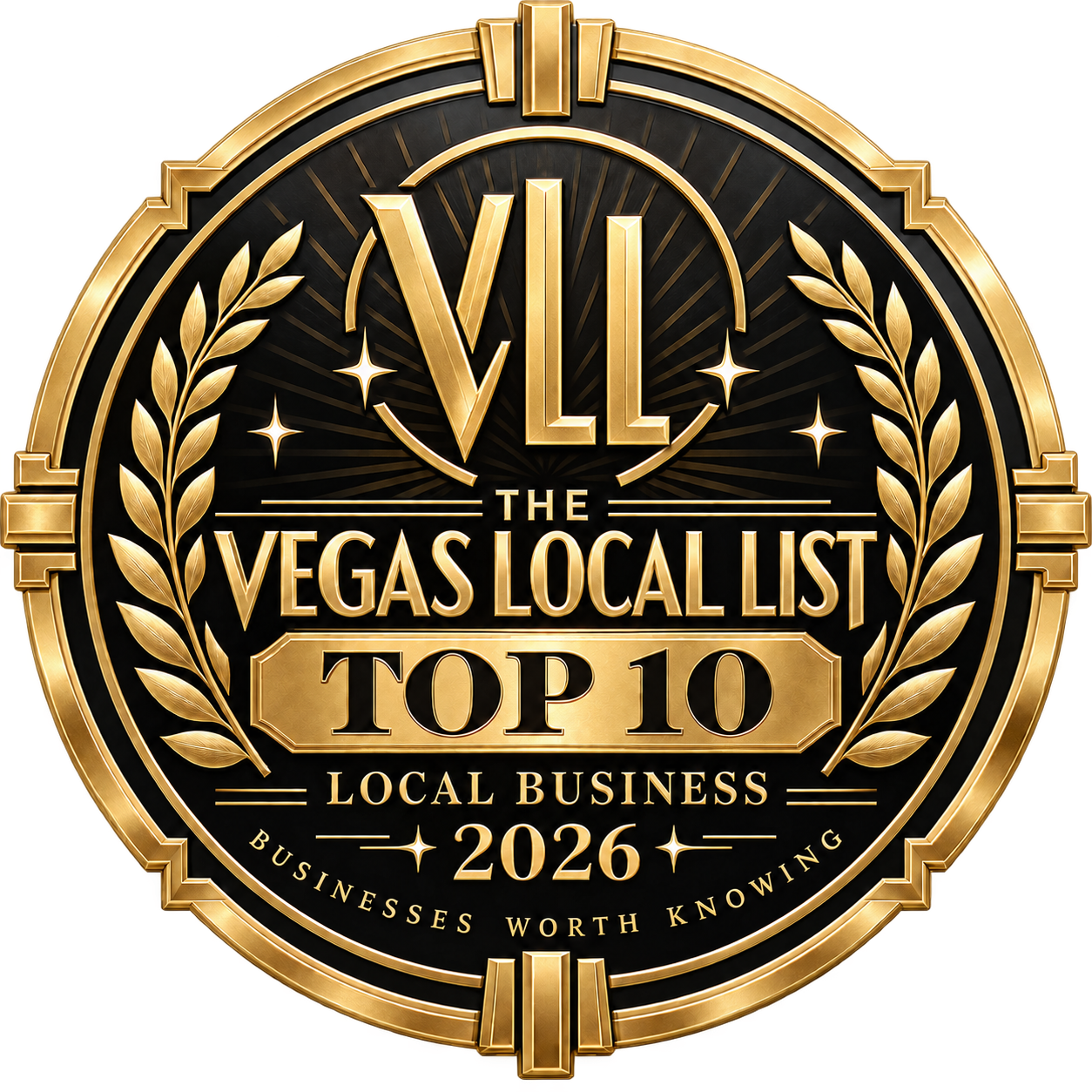 The Vegas Local List Seal