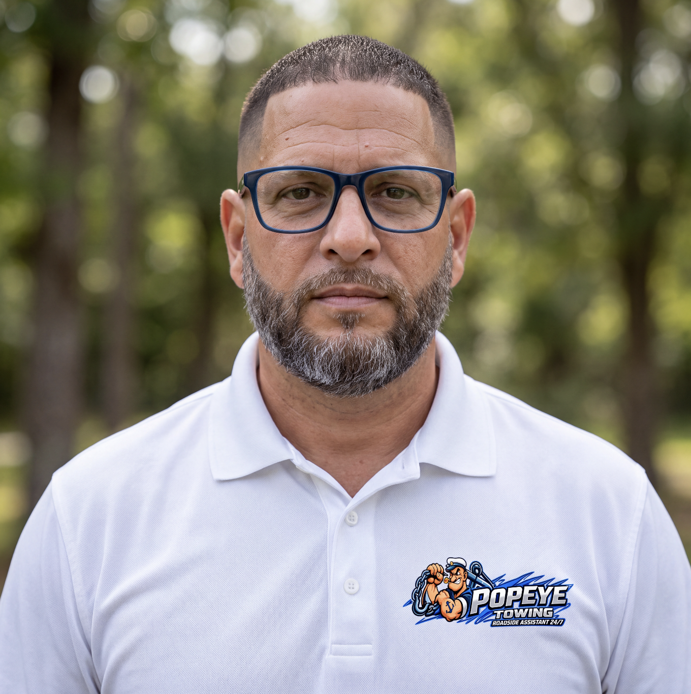 Ramon, owner of Popeye Lift & Towing LLC in St. Cloud FL