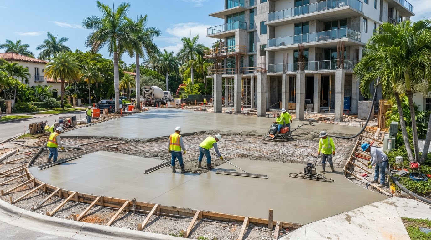 Concrete Work in Miami by Joel Home Remodeling
