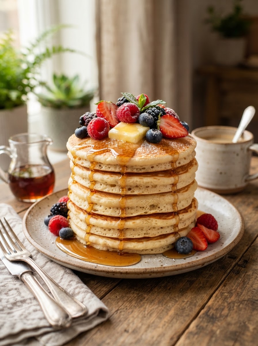 Buttermilk Pancake Stack