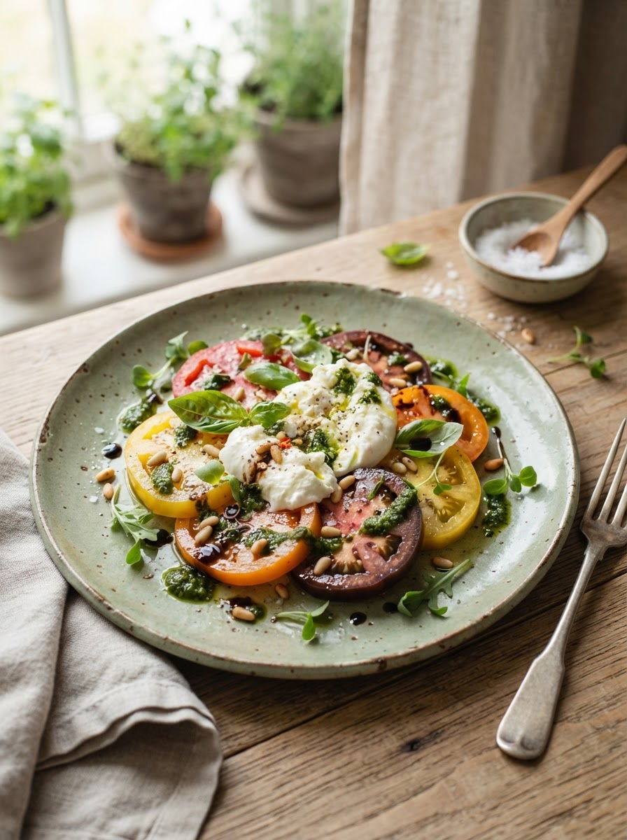Heirloom Tomato & Burrata