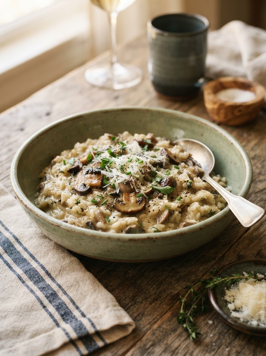 Wild Mushroom Risotto