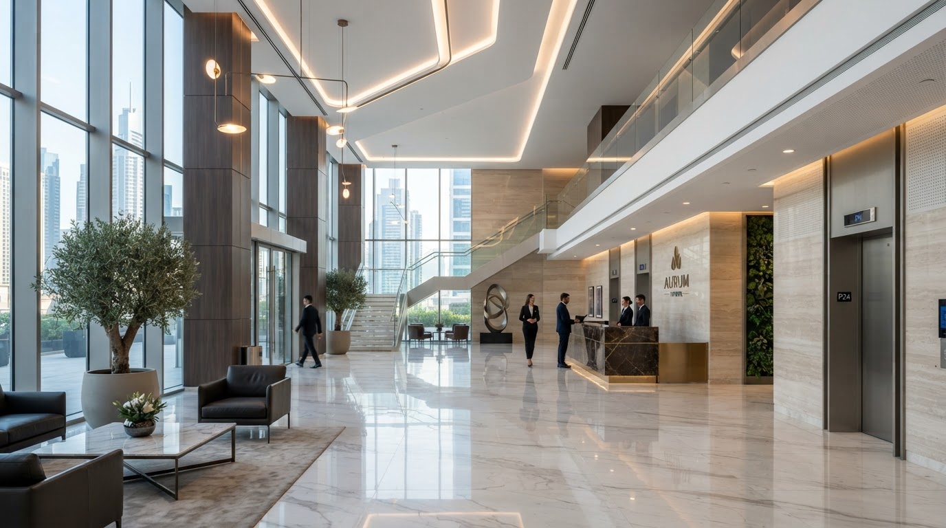 Savage Commercial Property Lobby