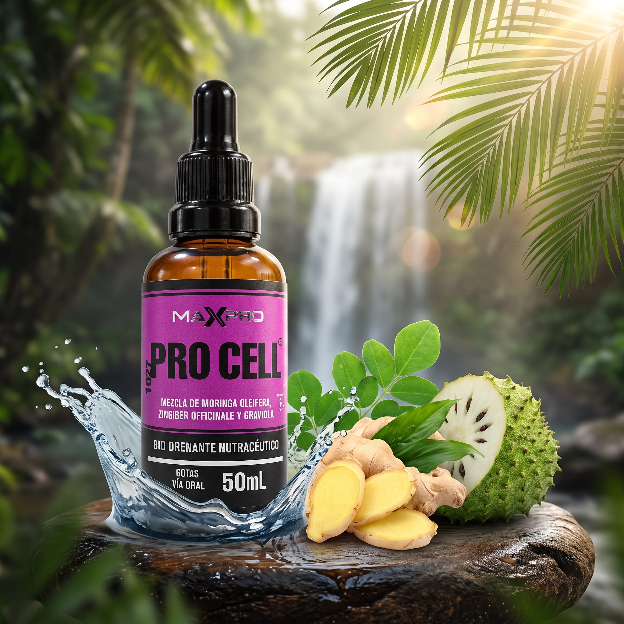 Pro Cell — Gotas Vía Oral 50 ml Bio Drenante Nutracéutico NEXALIFE