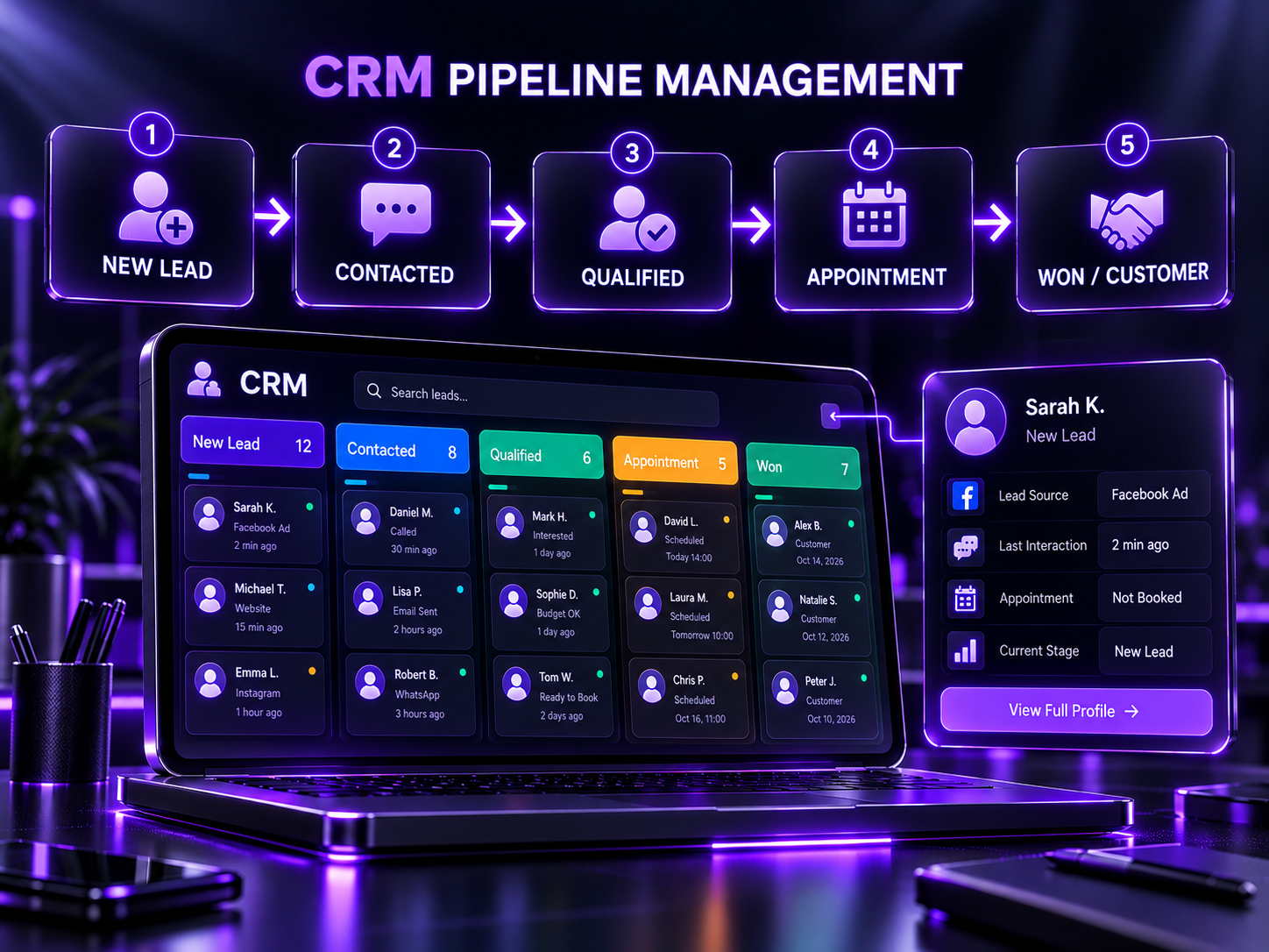 CRM & Pipeline Management