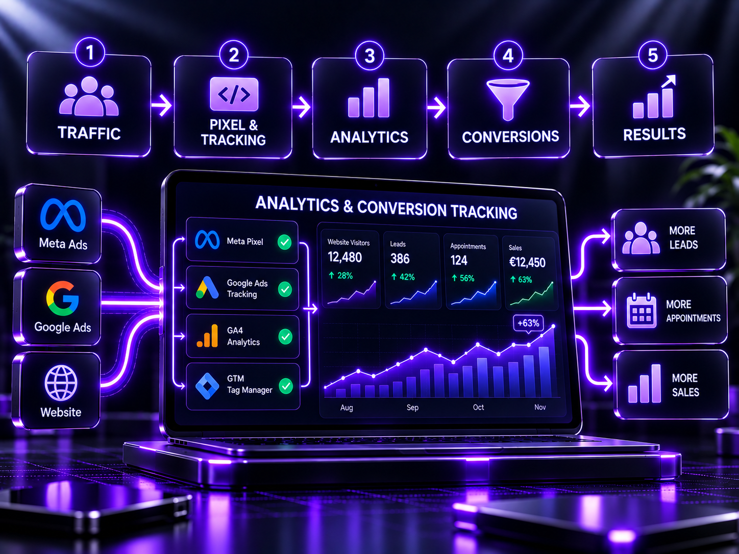 Analytics, Tracking & Pixel Integration