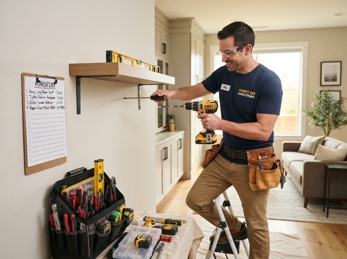 Honey-Do List & Maintenance Punch List
