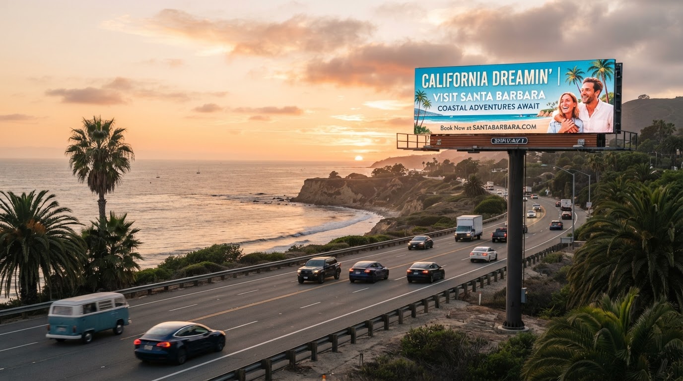 Pacific Coastal Highway LED Display