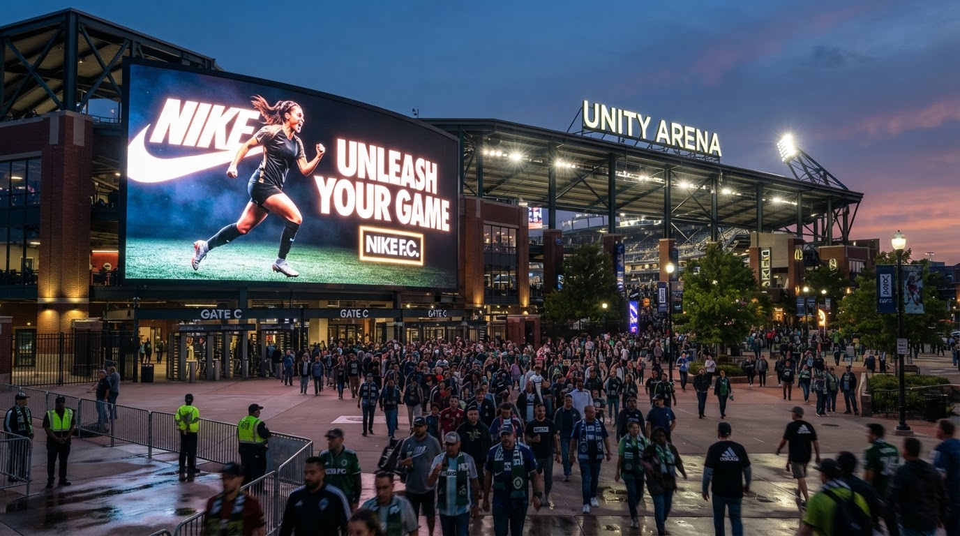 Stadium Arena Billboard — Game Day