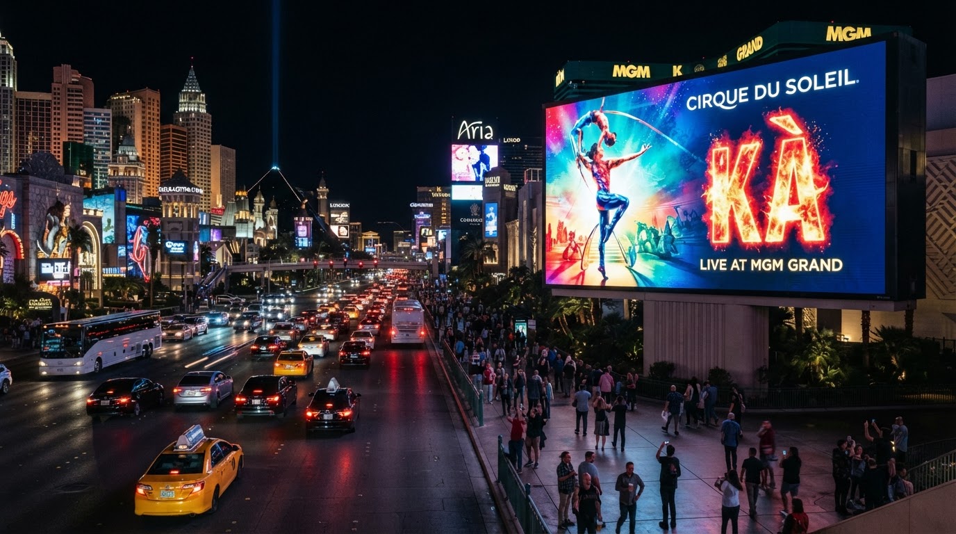 Las Vegas Strip Night Spectacular