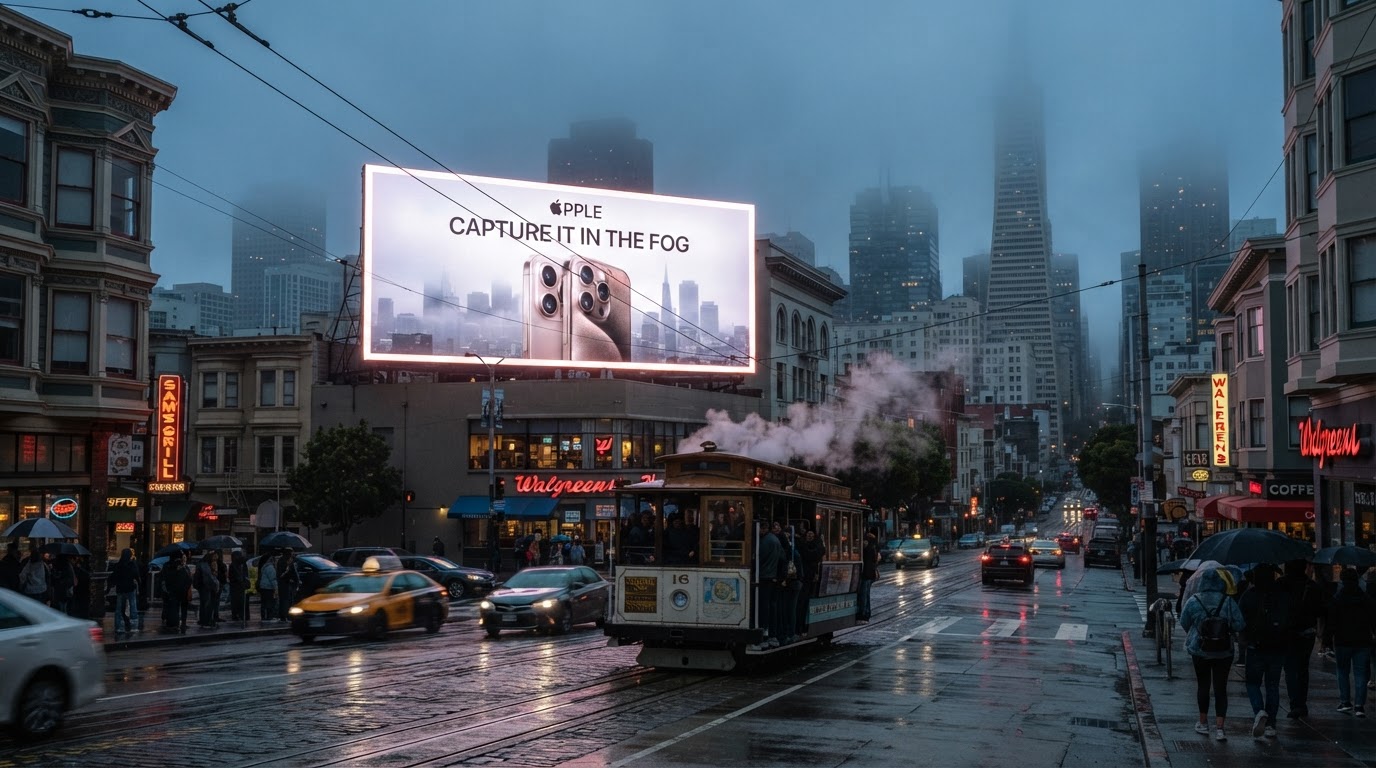 San Francisco Downtown LED Billboard