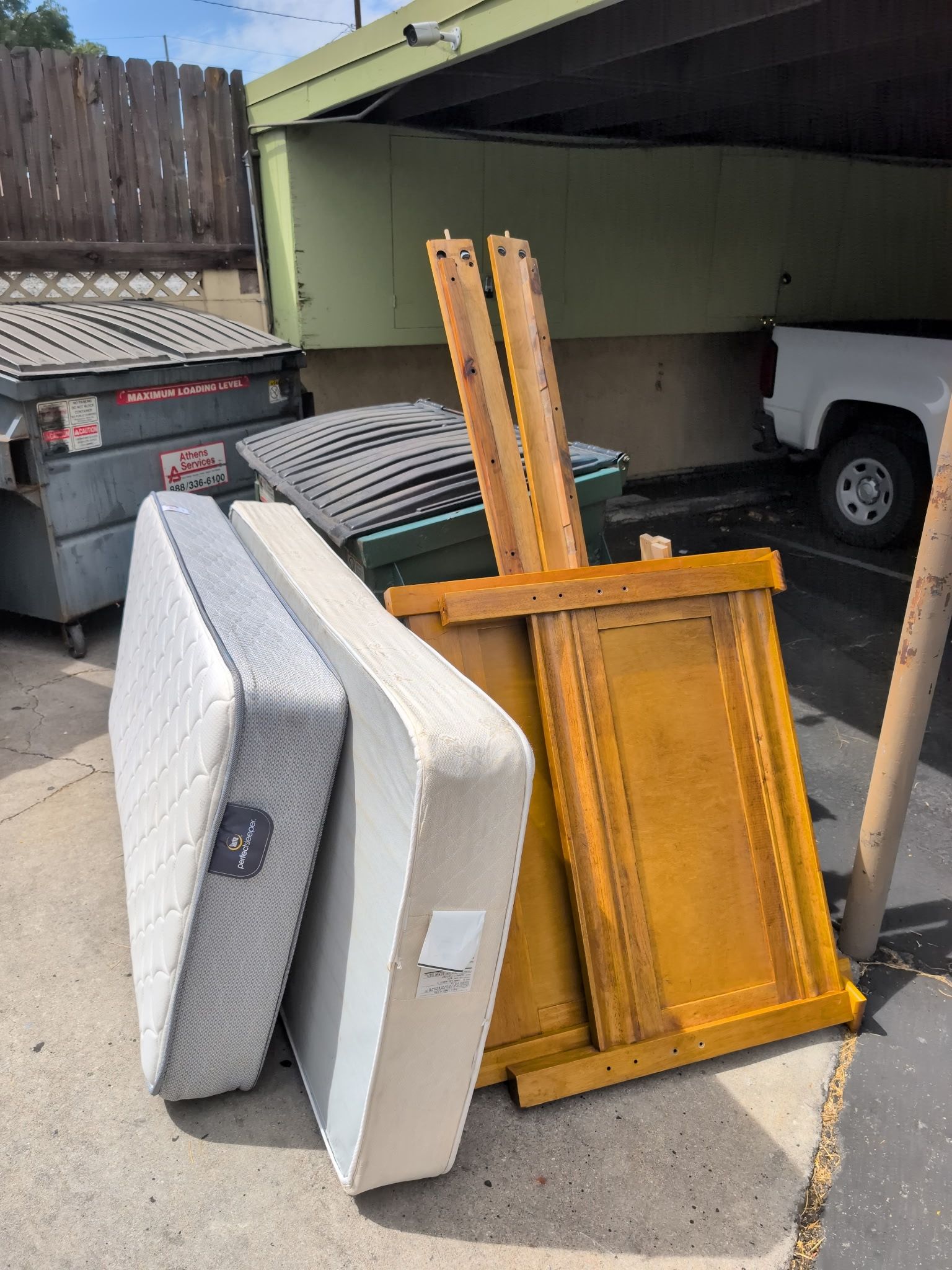 Inland Empire Junk Removal crew members at work