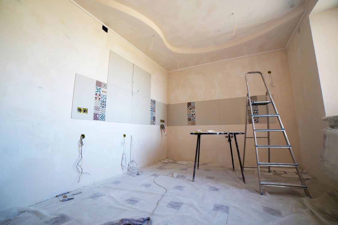 Interior room preparation and repair
