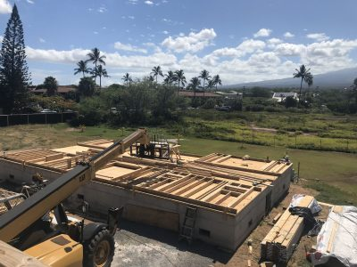 Baur Pacific Builders residential construction project on Maui — see more on Instagram