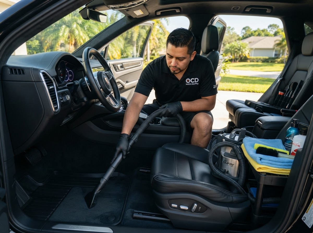 Interior Car Detailing in Fort Myers, FL