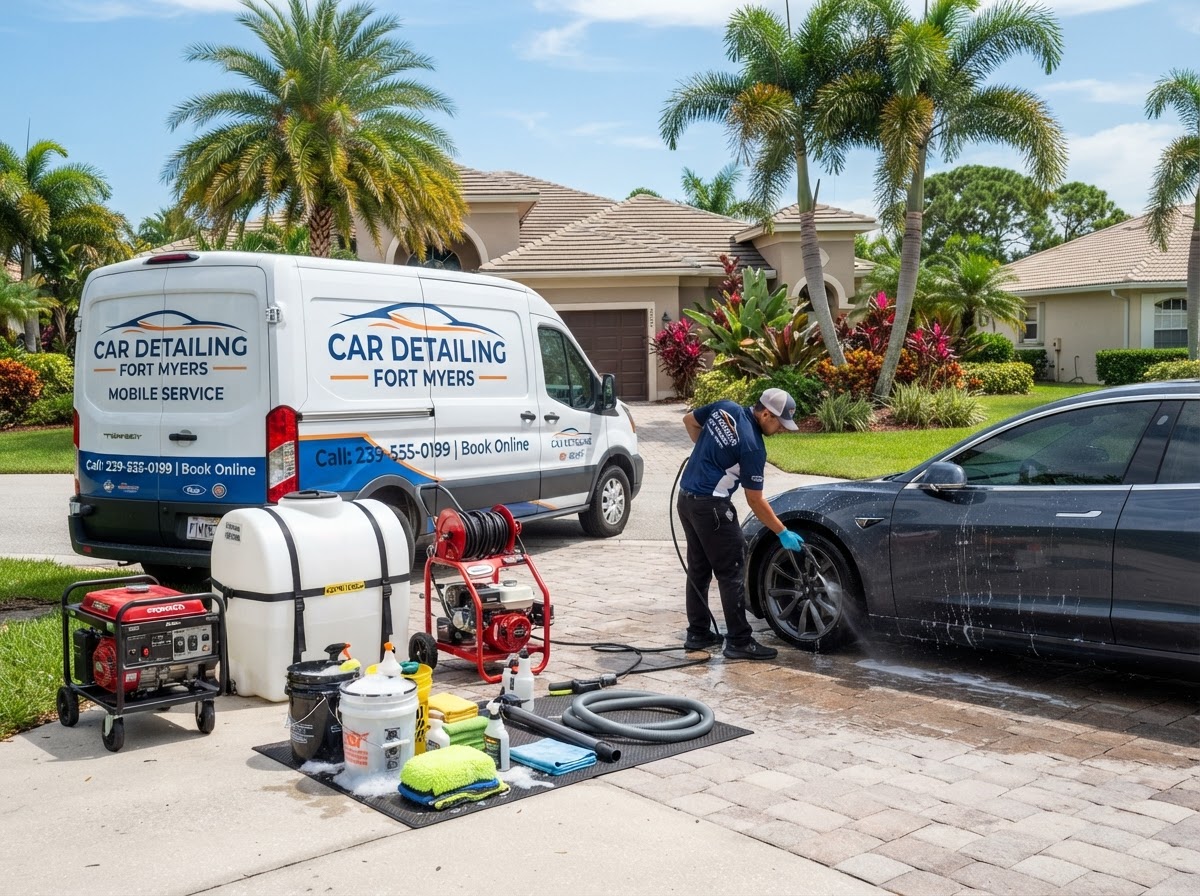 Mobile Auto Detailing in Fort Myers, FL