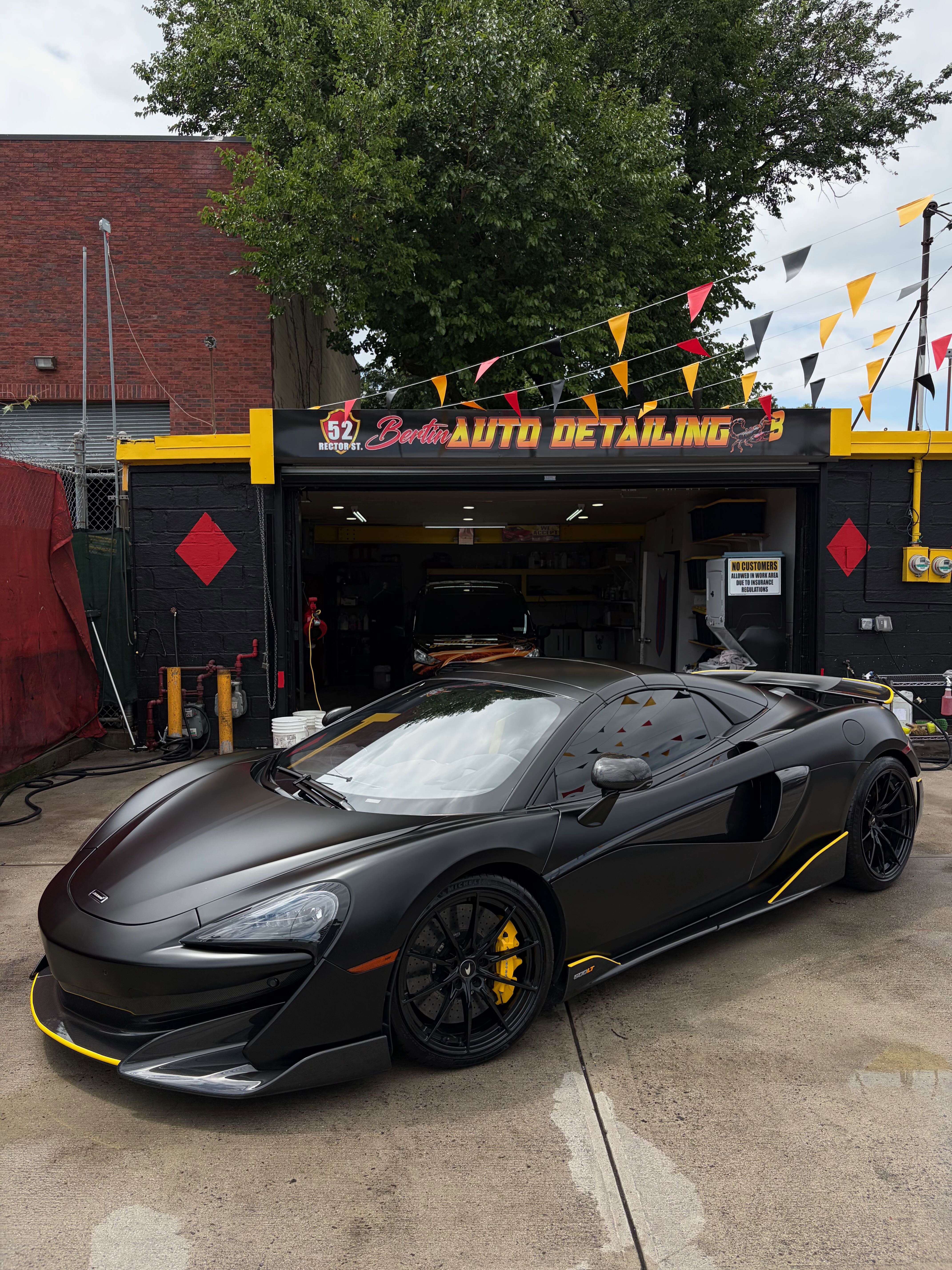 McLaren 600LT Satin Finish