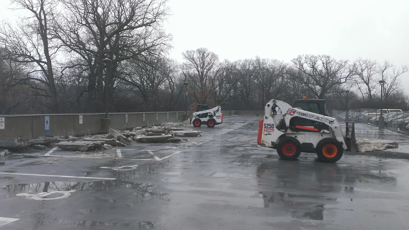 Property Management concrete installation by Frank's Concrete Company