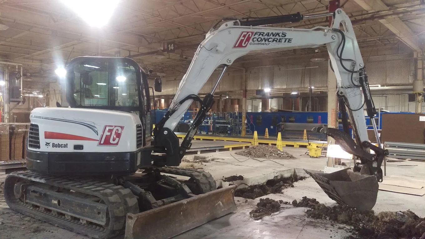 Commercial Concrete concrete installation by Frank's Concrete Company