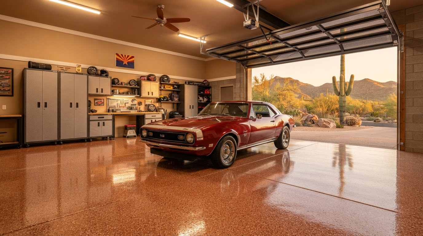 Garage Flake Epoxy
