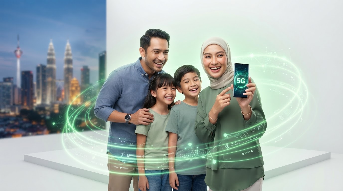 Maxis Postpaid 5G tanpa had untuk anda dan keluarga