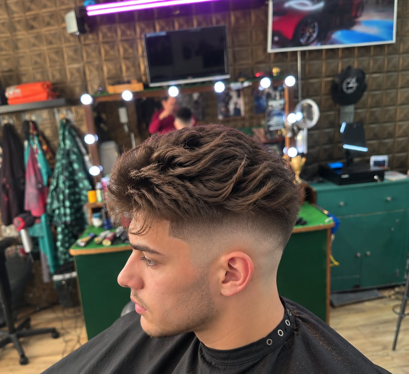 Texturált Crop & Low Fade
